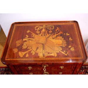 Small Louis XVI Table Stamped Dusautoy