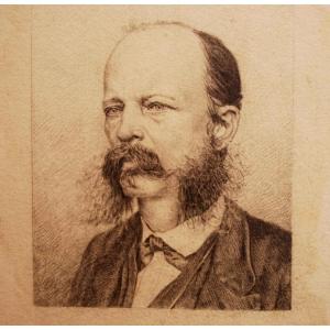 Portrait d'homme par A Point