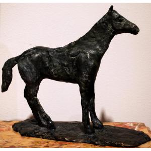 Cheval En Bronze Par Madeleine Tézenas Du Montcel