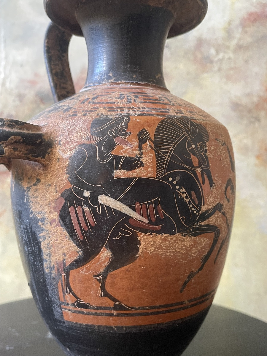 Vase « Hydrie » XIXe, Grand Tour-photo-2