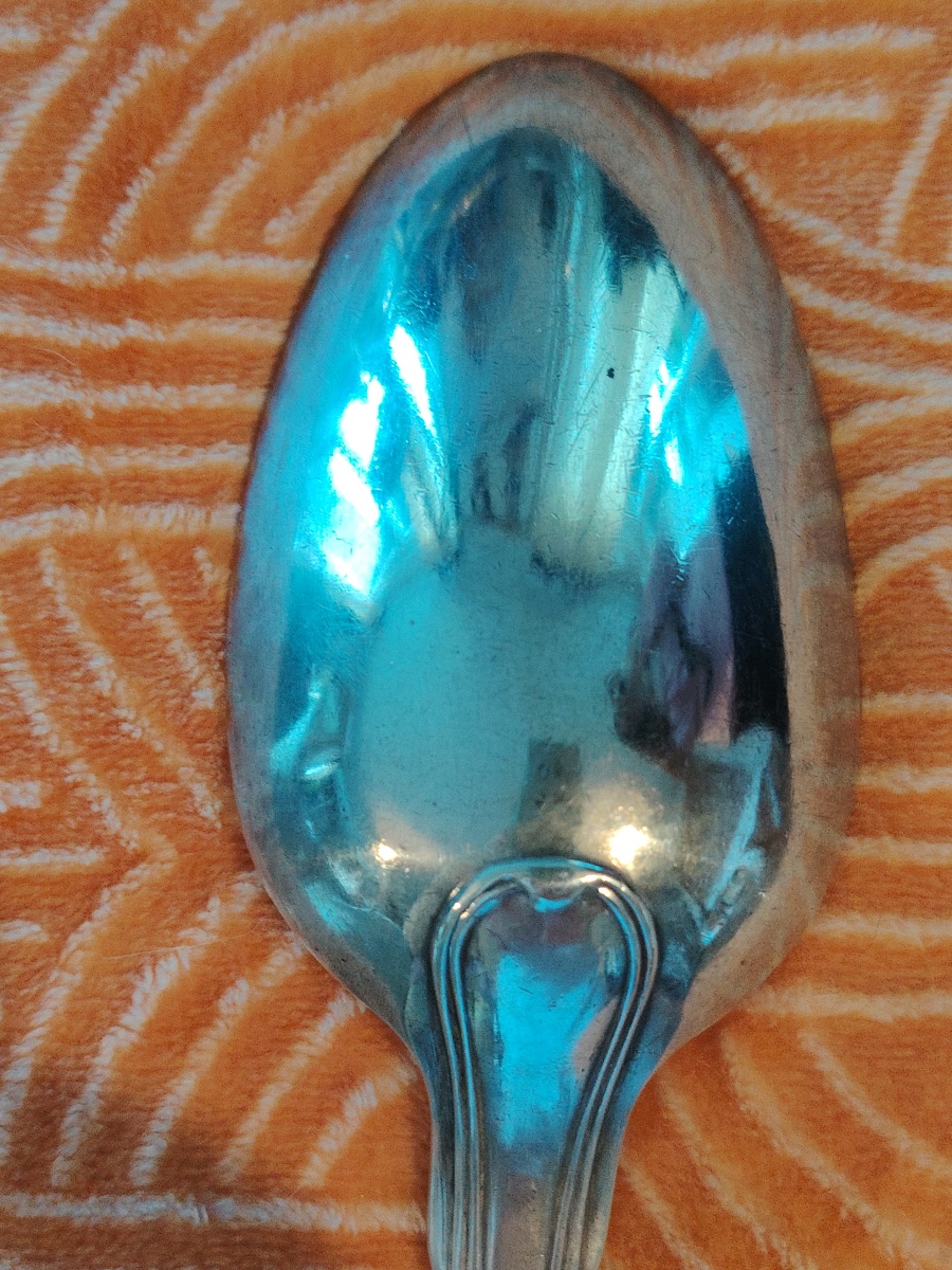Stewing Spoon, Sterling Silver, Paris, 18th Century -photo-2