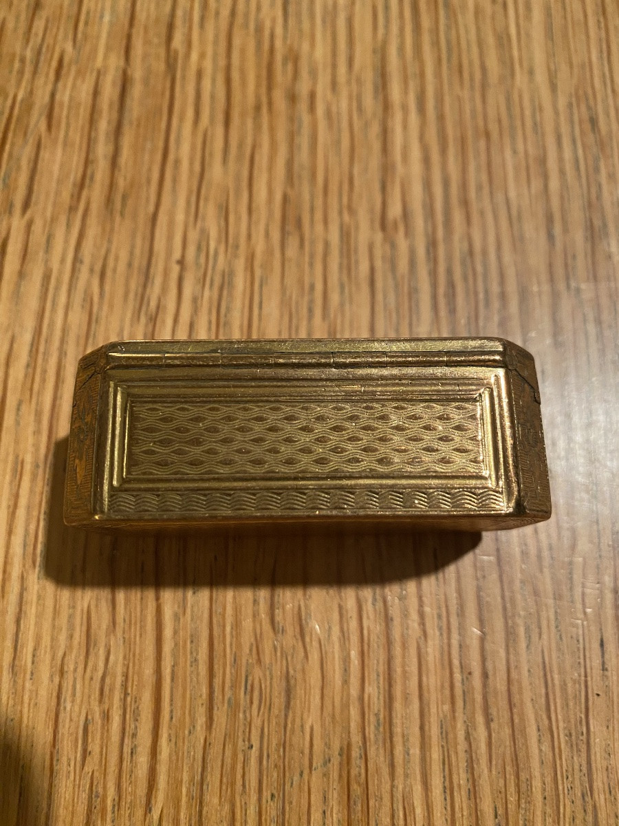 Boîte tabatière, pomponne , fin XVIII , Louis XVI-photo-3