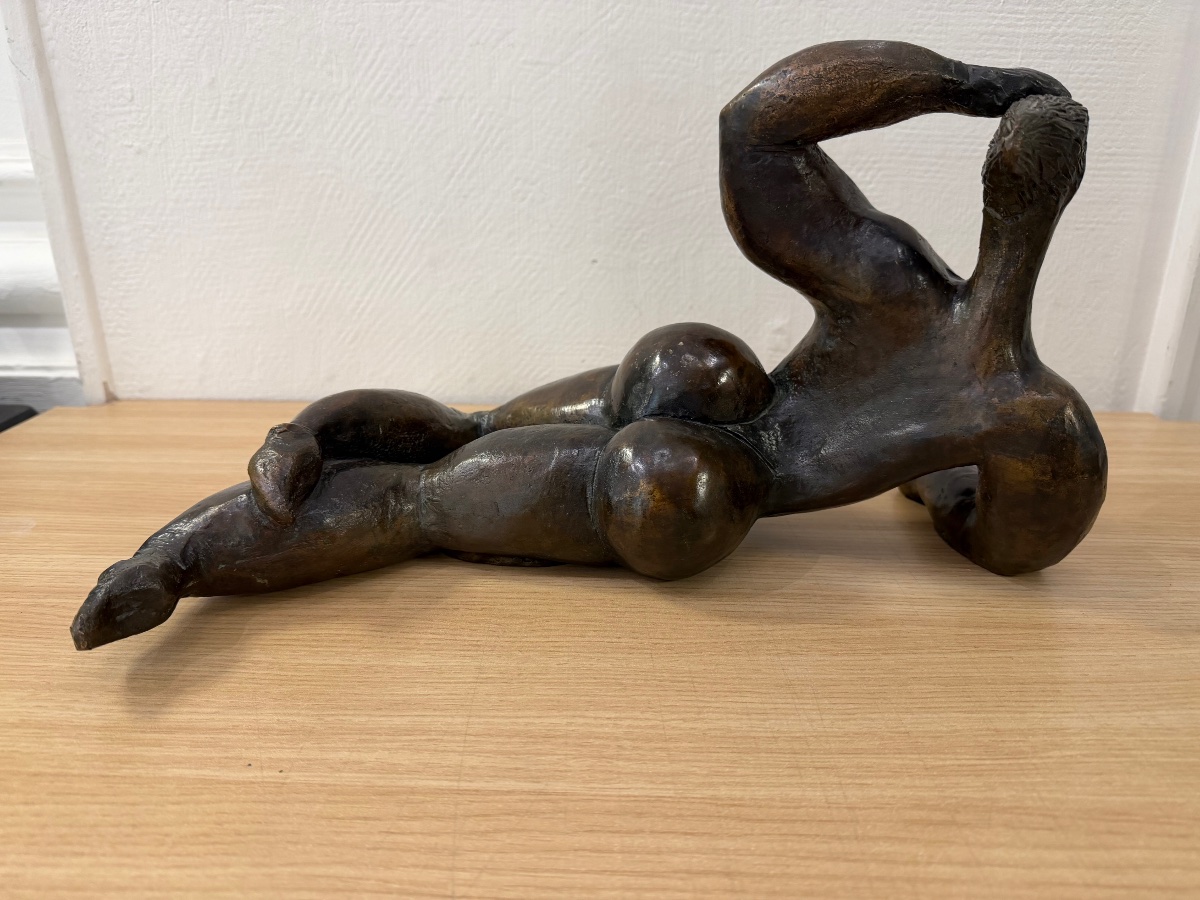 Femme , bronze , cire perdue par Alain Taligrot-photo-4