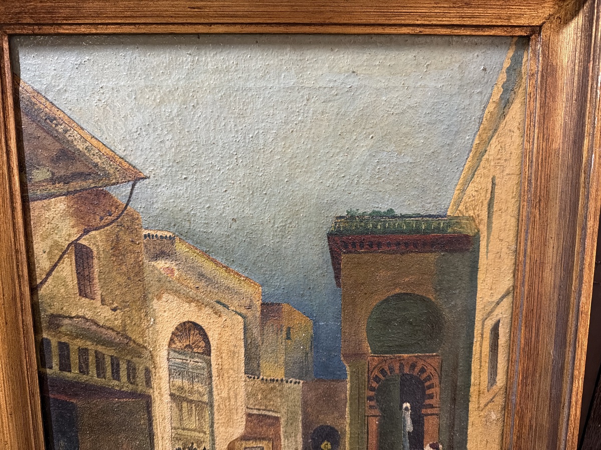 HST , École de Coran , ruelle d’une médina , Tunisie , XX siècle -photo-5