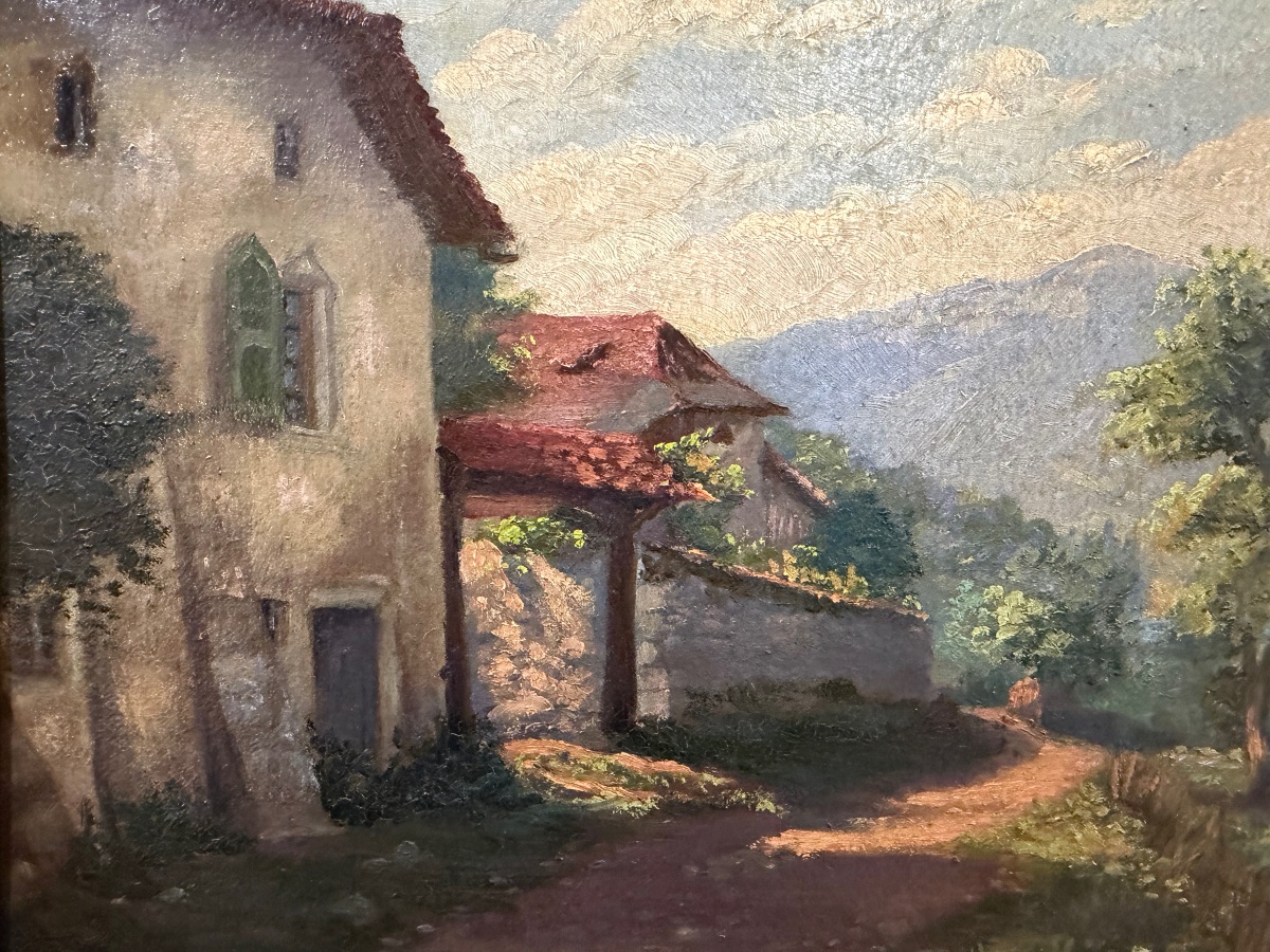 Le chemin des bains , Menthon St Bernard , par J Stellio-photo-2