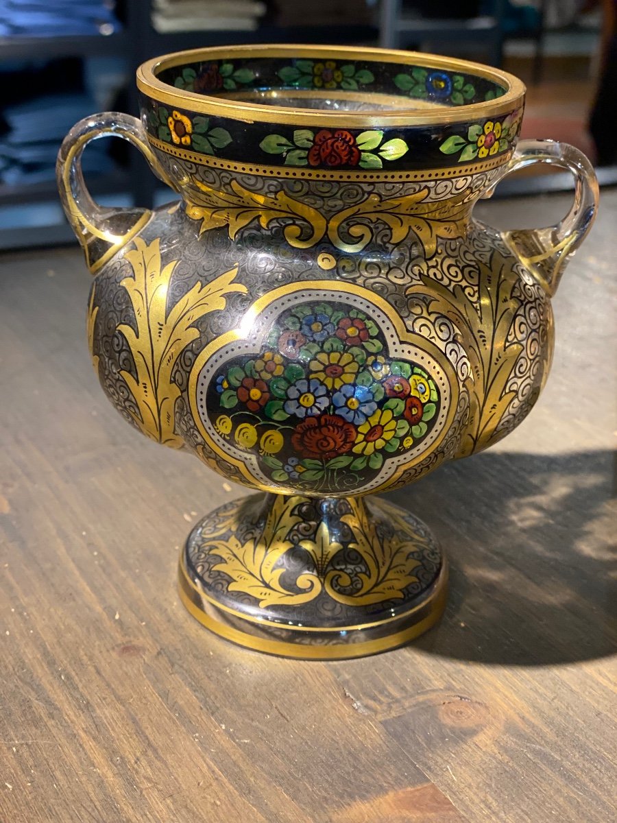 Coupe , Vase d’Hermann  Pautsch , Bohème 