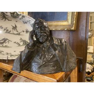 Bust Of The Painter Albert Bonnard By Paul Paulin, Cast By Aa Hebrard
