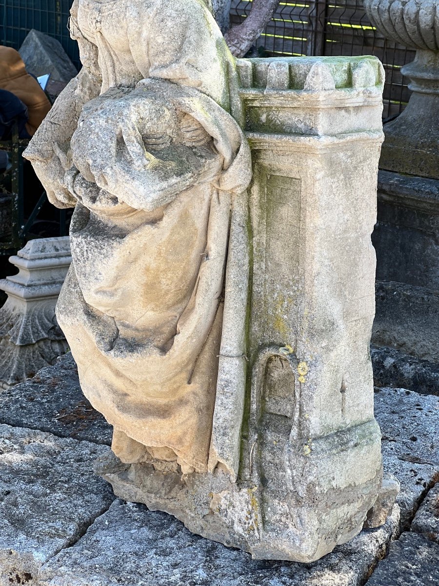 Old Stone Statue XVIII-photo-3