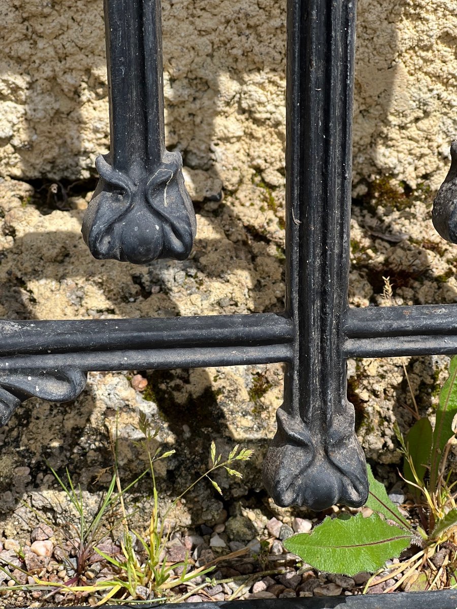 Grille Porte Fonte Hector Guimard-photo-3