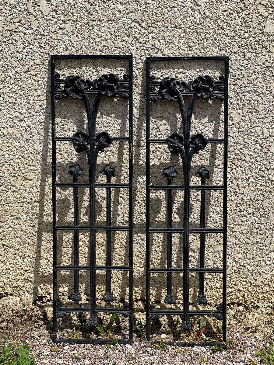 Grille Porte Fonte Hector Guimard