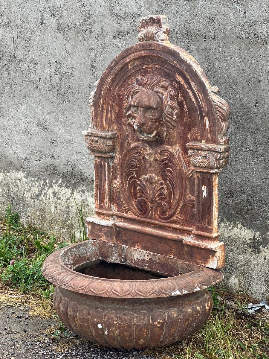 Former Large Cast Iron Fountain