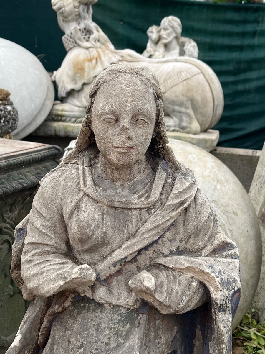 Statue En Pierre XVIII-photo-2