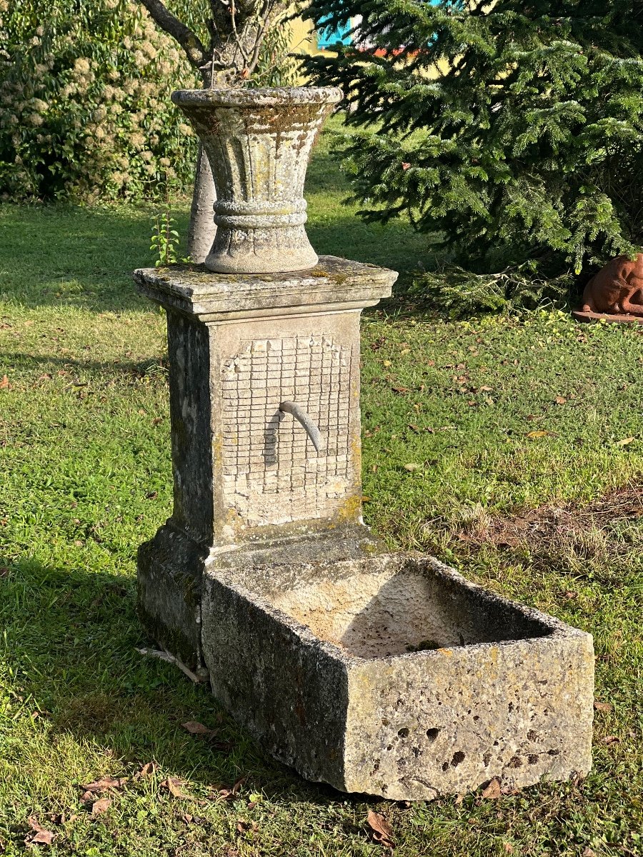 Old Stone Village Fountain-photo-3