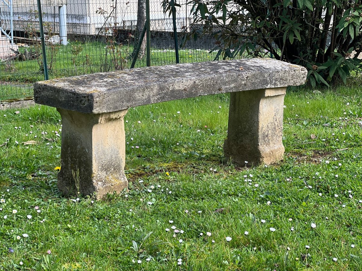 XIX Stone Bench