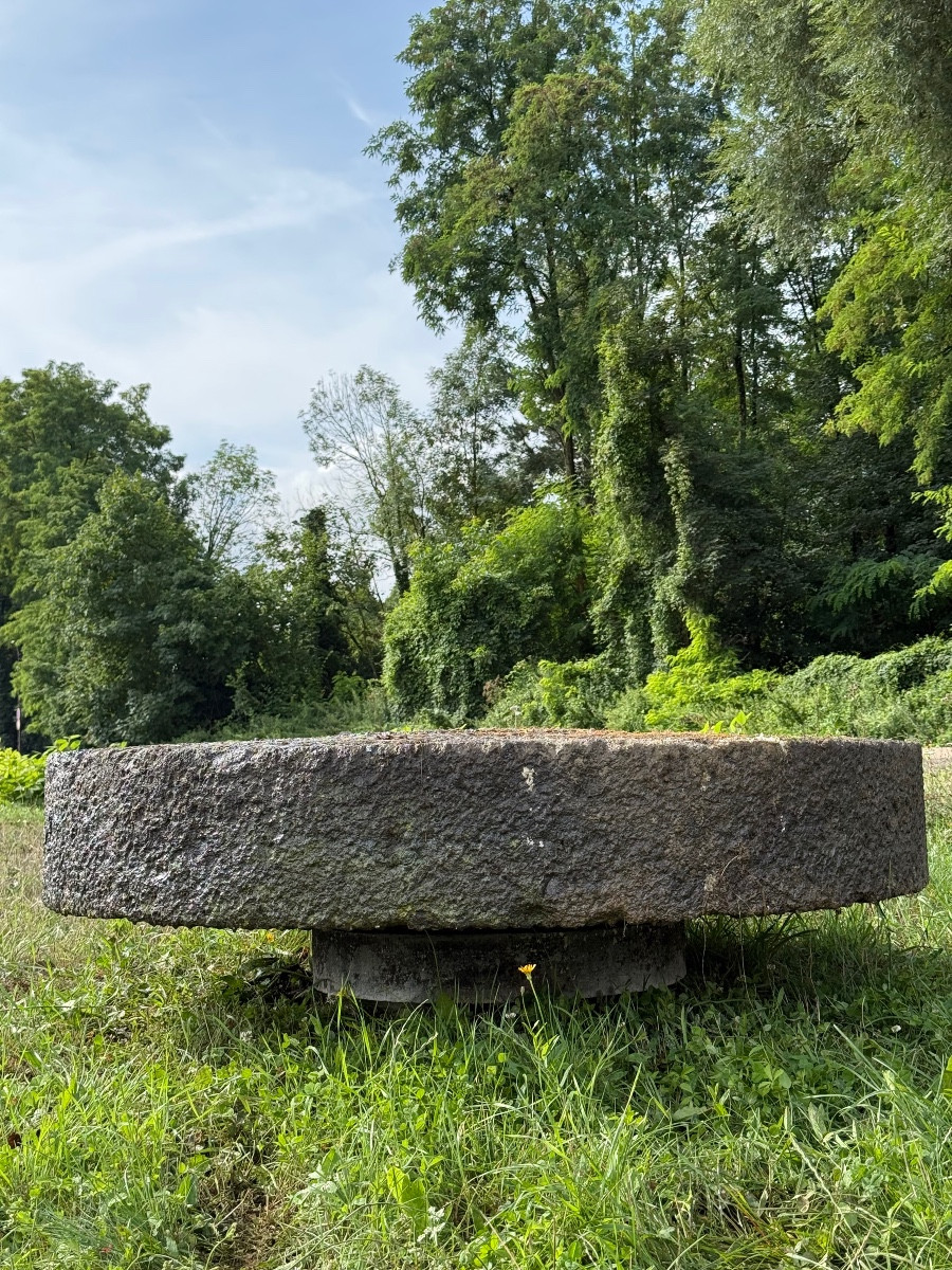 Table basse pierre XIXe -photo-3