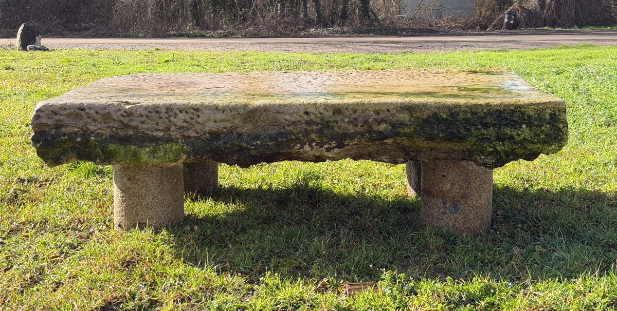 19th Century Stone Table-photo-3