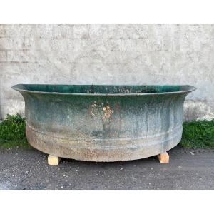 énorme Bassin En Fonte De Fontaine XIX