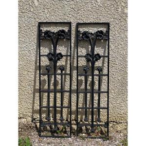 Hector Guimard Cast Iron Door Grille