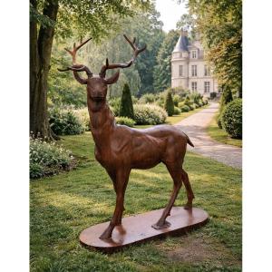 Cast Iron Deer 