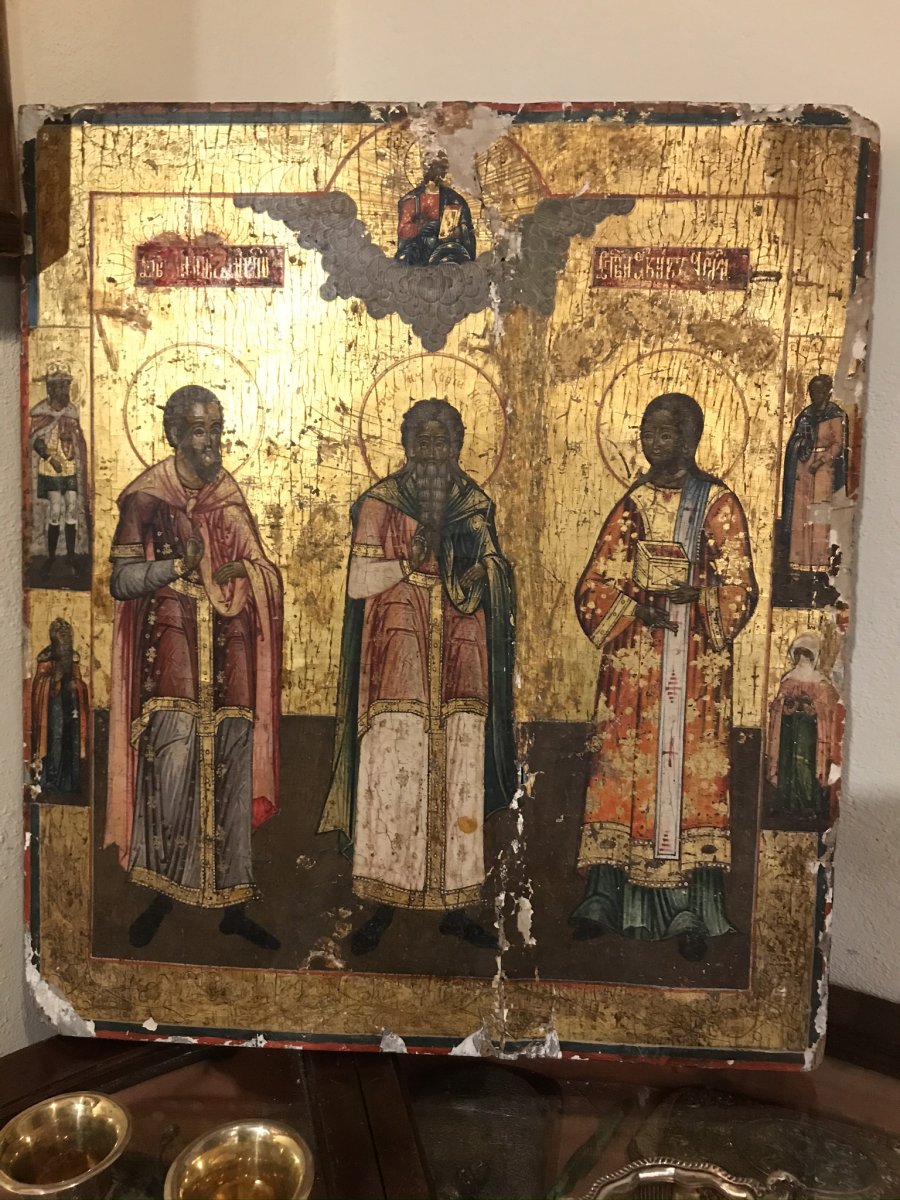 Icon Of Southern Russia Late 18th Century.
