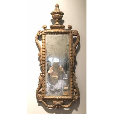 Small Tuscan Mirror From The Eighteenth Century.