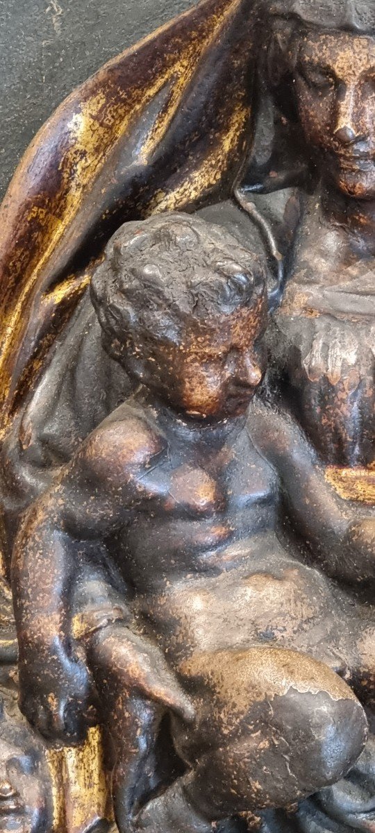 Papier-mâché Sculpture, 17th/18th Century-photo-2
