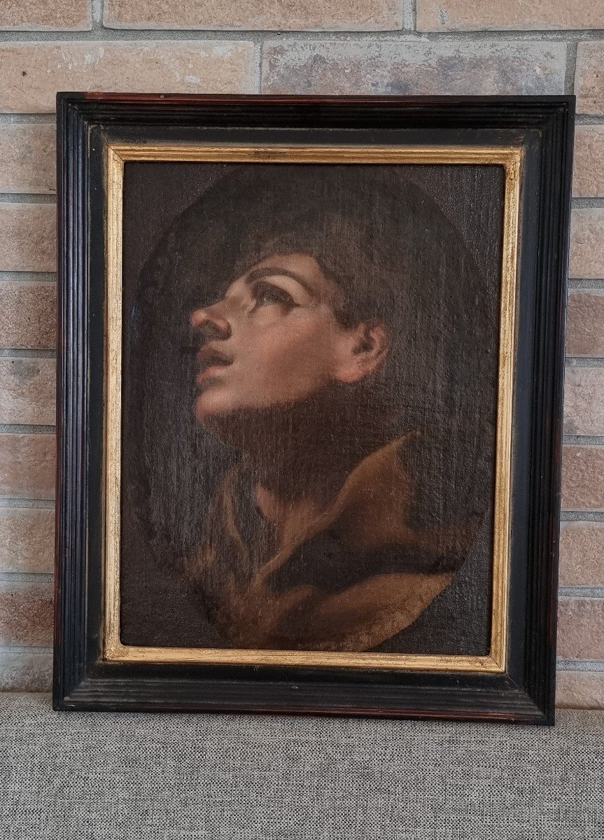 Personnage Masculin, Huile Sur Toile, XVIIe Siècle-photo-4