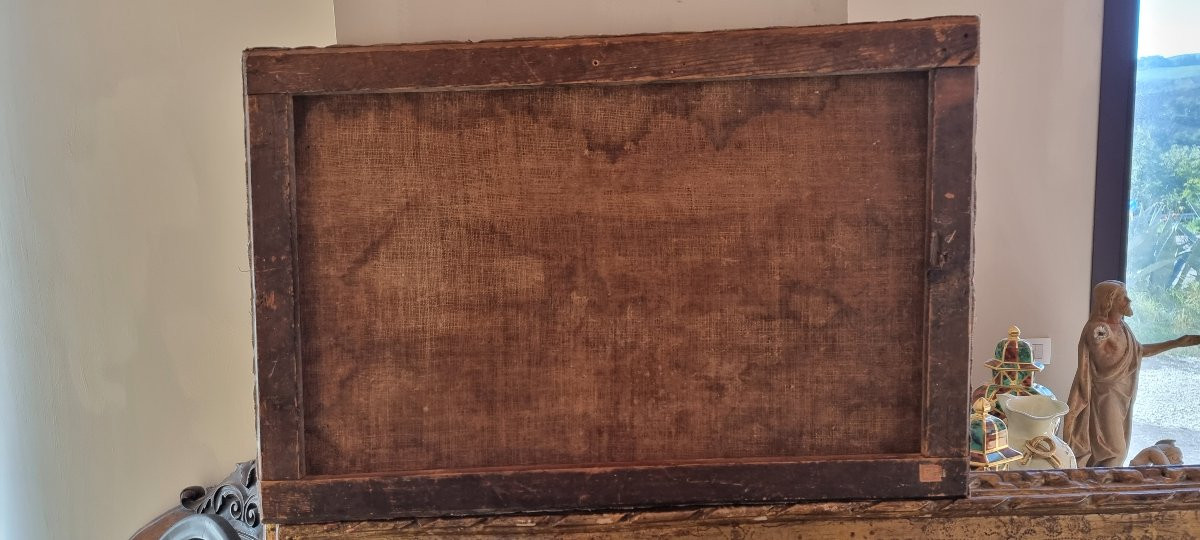 Nature Morte, Huile Sur Toile, XVIIIe Siècle-photo-1
