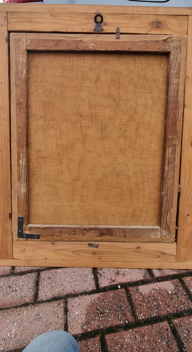 Saint John, Oil On Canvas, 17th Century-photo-2