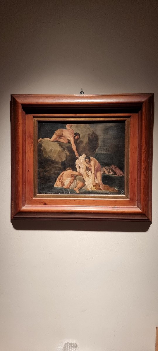 Oil On Paper Depicting Various Subjects, 1900s-photo-4