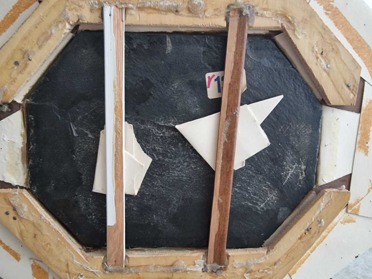 Alessandro Turchi, The Annunciation, Oil On Slate, 1500s-photo-4