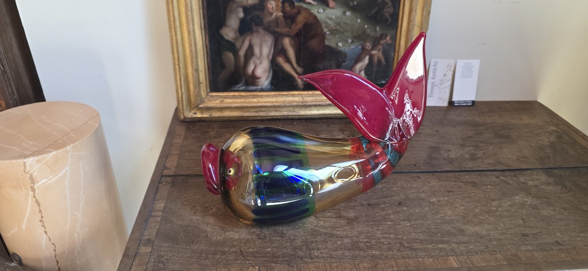 sculpture en verre de Murano-photo-3
