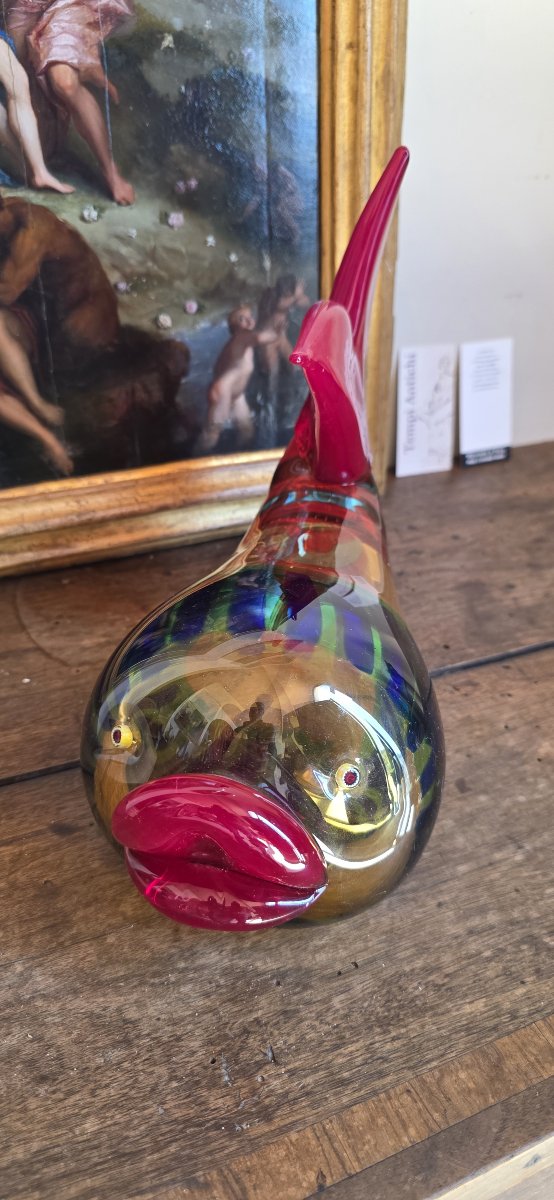 sculpture en verre de Murano-photo-2
