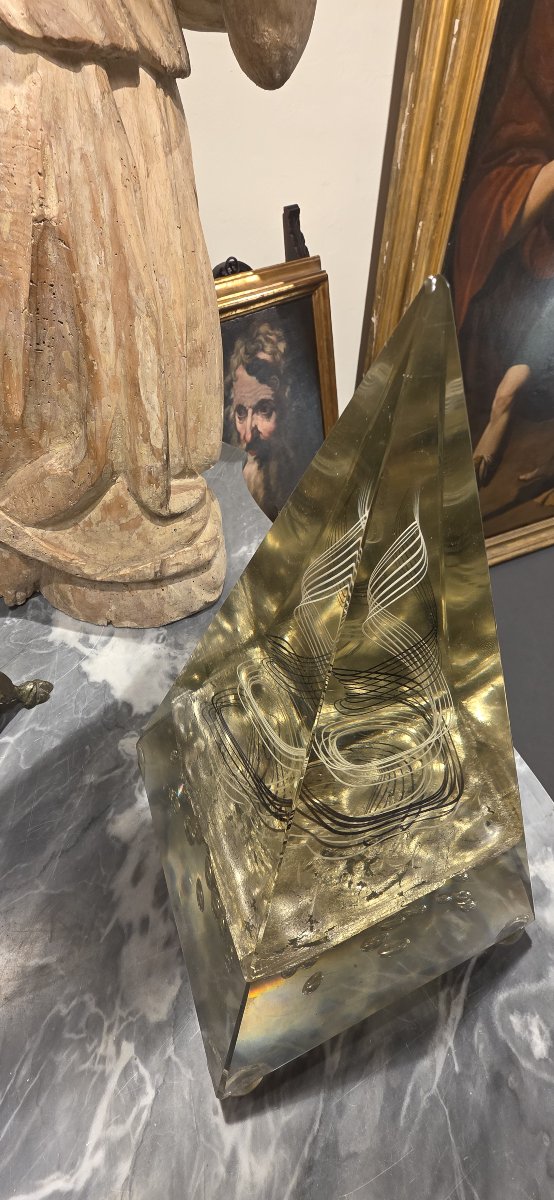 Murano Glass Pyramid-photo-1