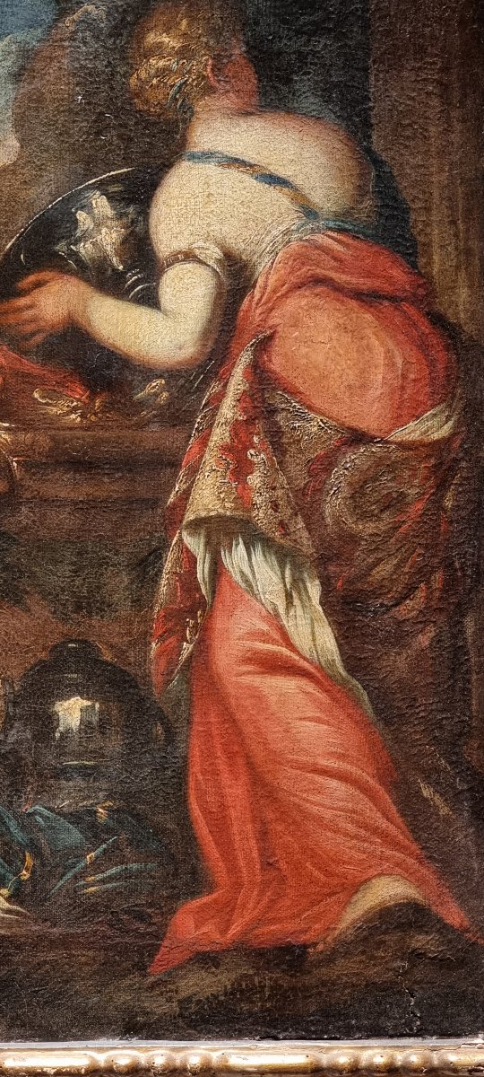 Le Sacrifice De Minerve, XVIIe Siècle, Francesco Maffei-photo-1