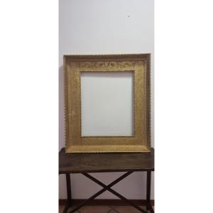 Gilded Frame With Gold Leaf, Late Eighteenth Century