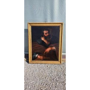 Philosopher, Oil On Canvas, 1600s