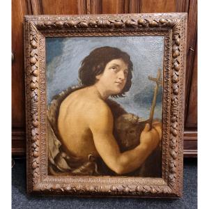 Saint Jean, Huile Sur Toile, XVIIe Siècle