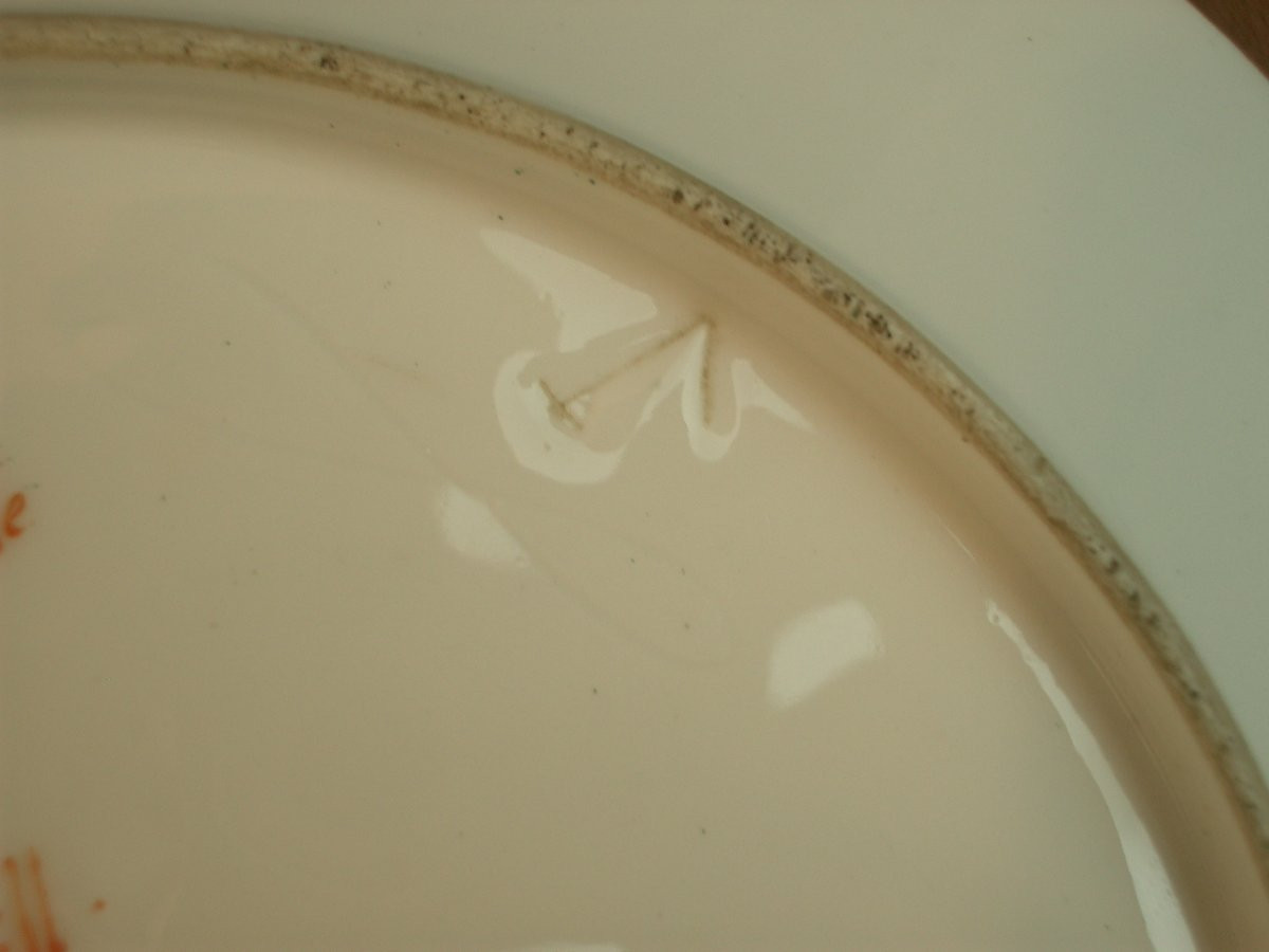 Assiette En Porcelaine De Fontainebleau Baruch Weil La Mosquée De Constantinople XIXe Siècle-photo-7