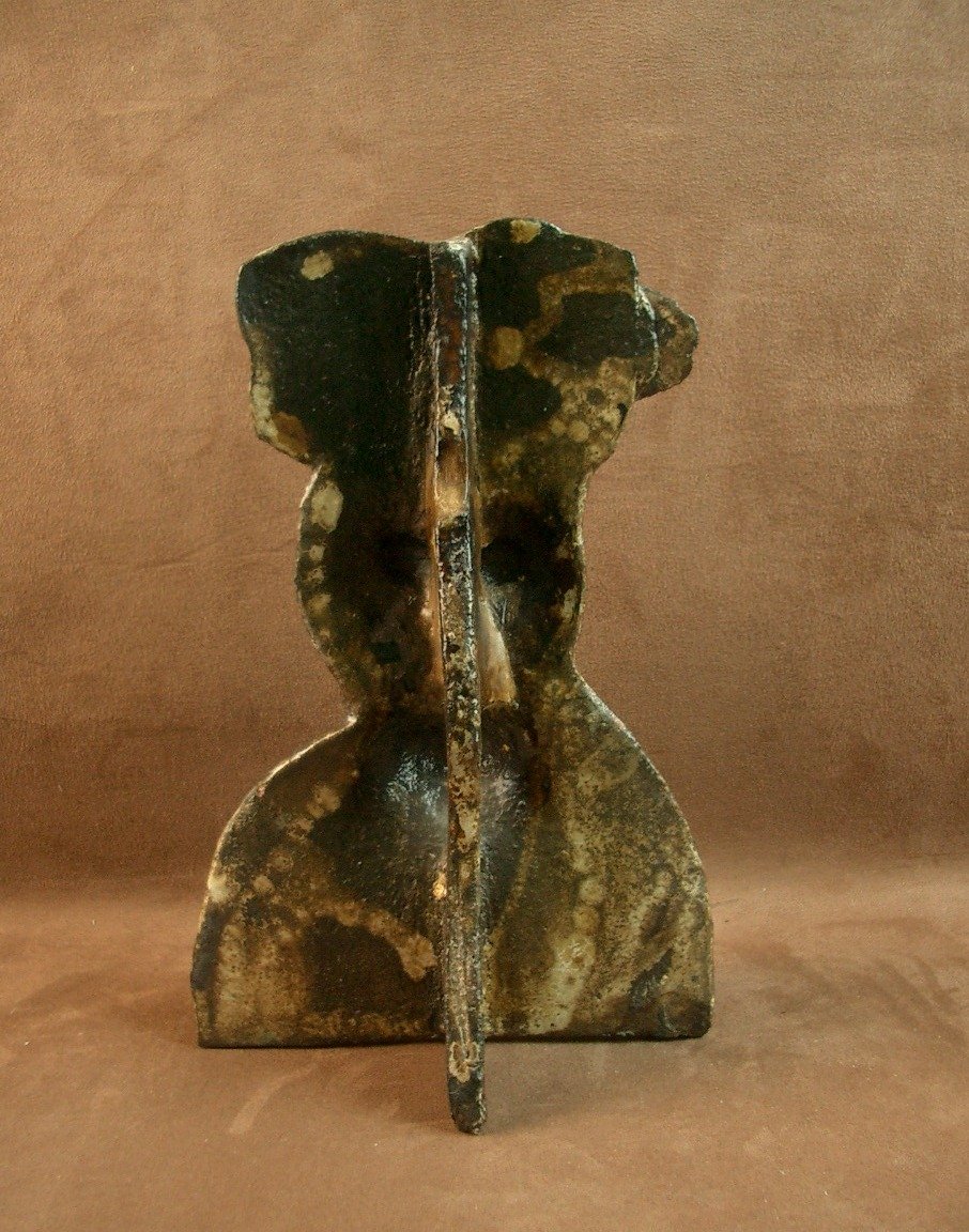 Anthropomorphic Ceramic Sculpture By Michel Carlin (1935-2017) -photo-4