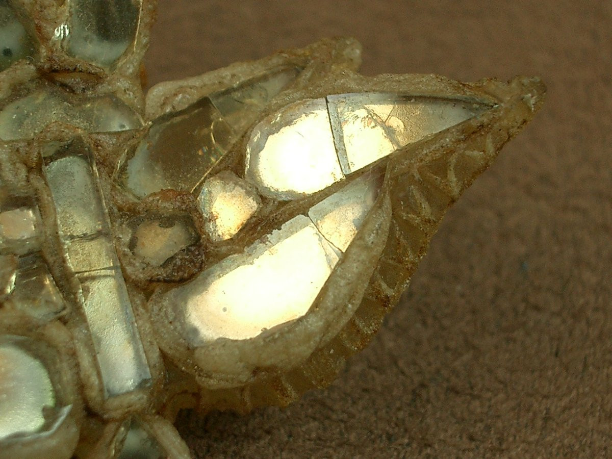 Talosel And Glass Brooch By Line Vautrin Hirondelle -photo-1