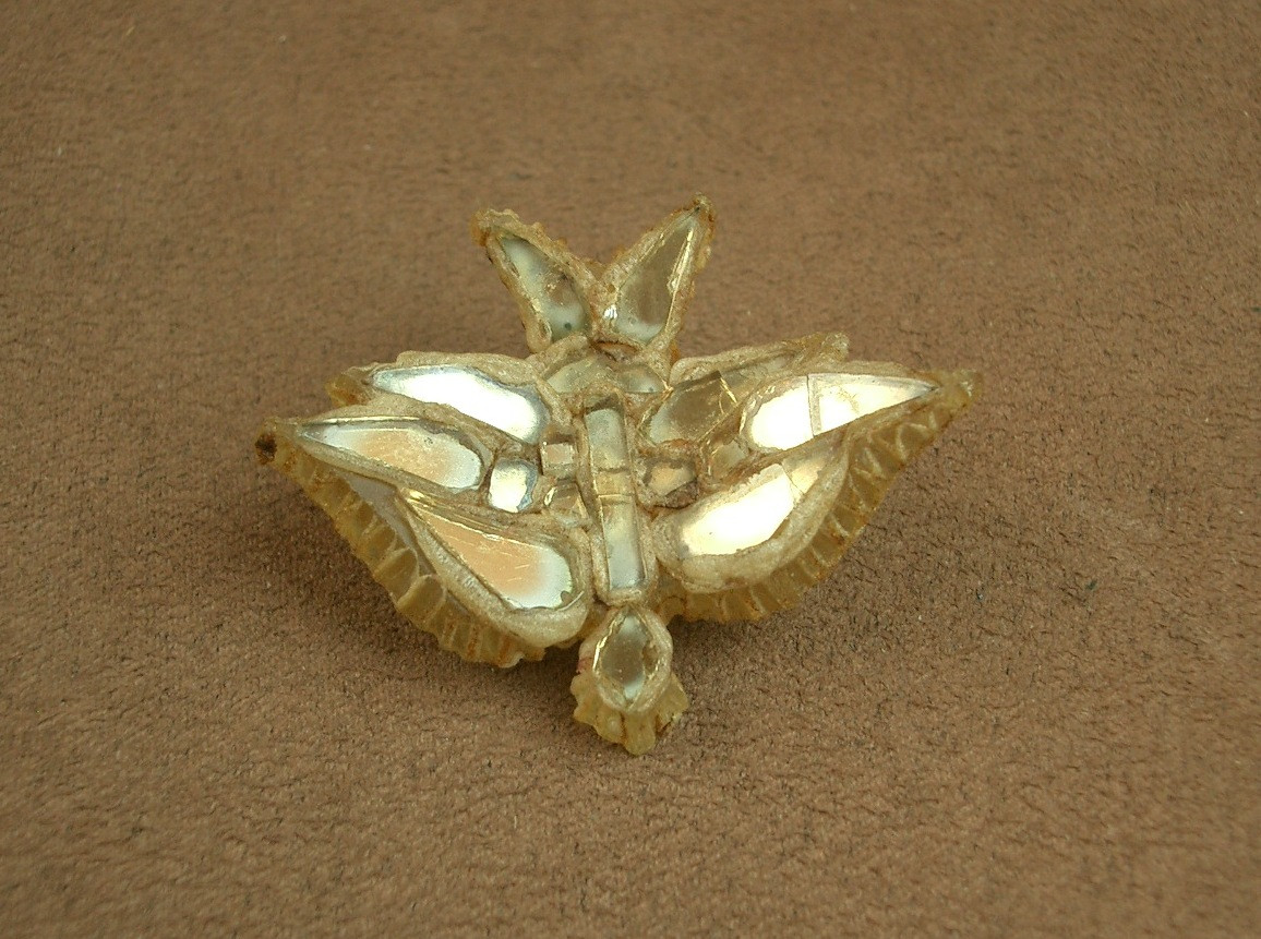 Talosel And Glass Brooch By Line Vautrin Hirondelle 