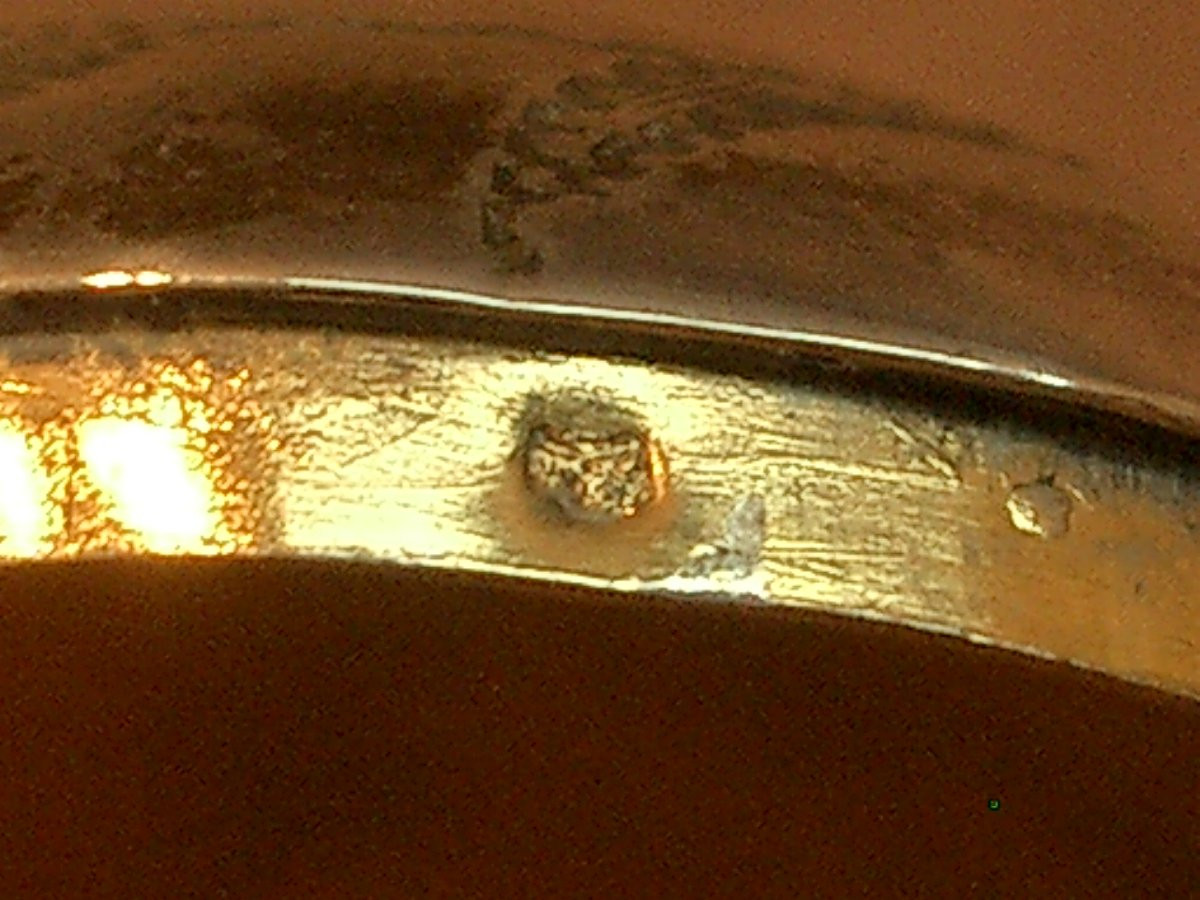 Reliquaire Ex Voto Coeur de Marie en Argent massif -photo-8