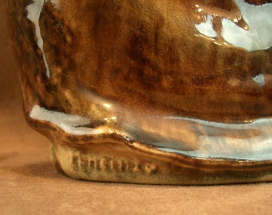 Virgin And Child Majolica Ceramics From Karlsruhe -photo-1