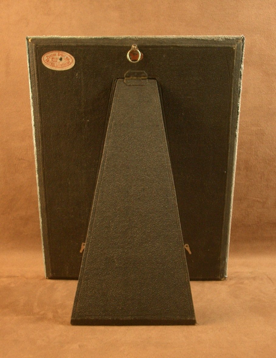 Plaque en faience de Parthenay Henri Amirault Christ en croix XIXe siècle-photo-4