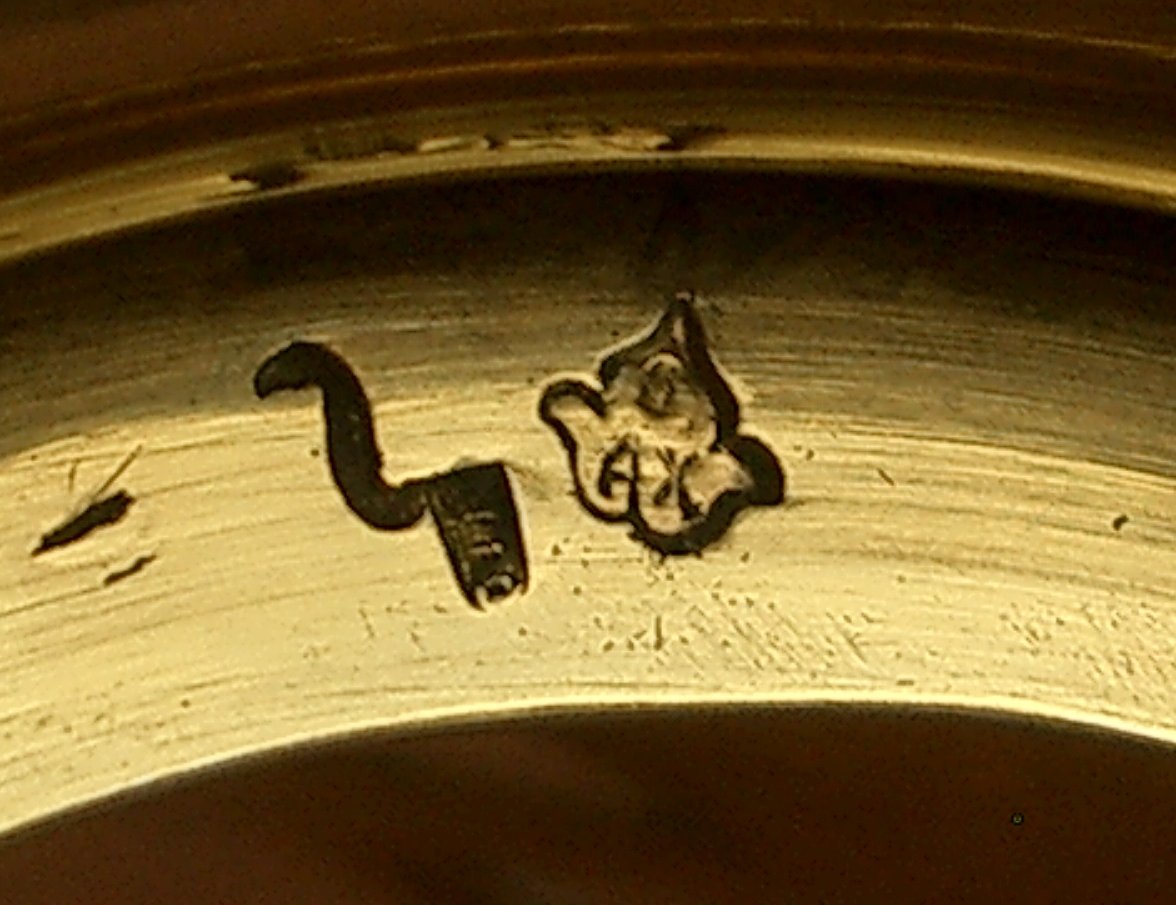Porte Verre en argent massif niéllé et vermeil , Russie XIXe siècle-photo-4