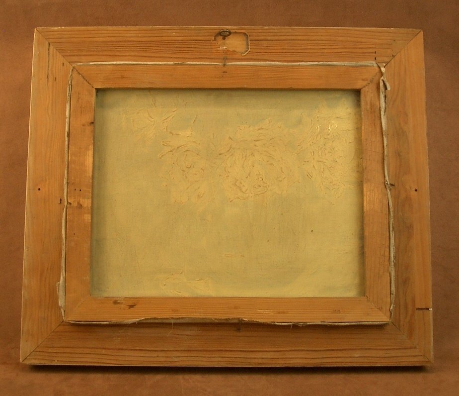 Peinture huile sur toile Nature morte aux poires par Joseph Weydmann (1914-1968) -photo-4