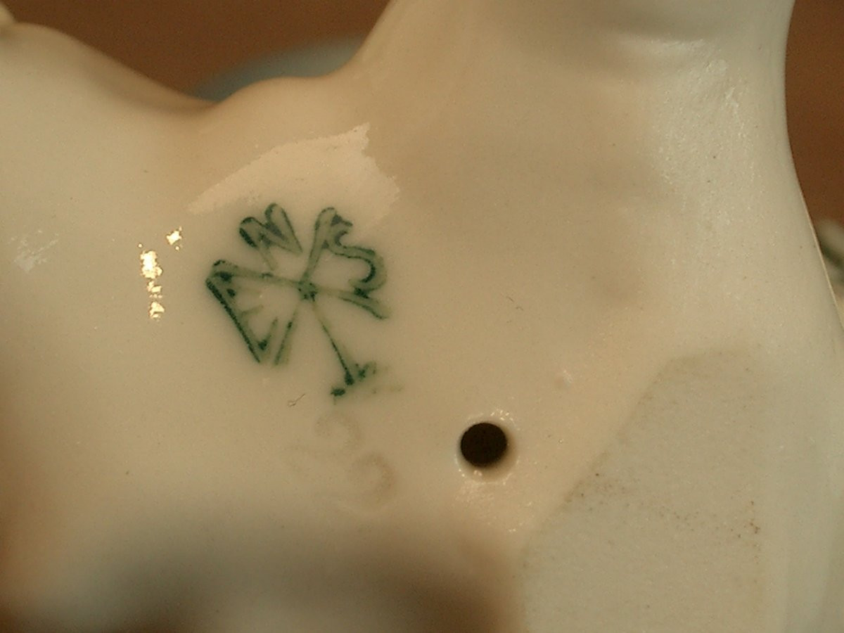 Group Of Birds, Pair Of Saxon Porcelain Tits, Karl Ens -photo-6