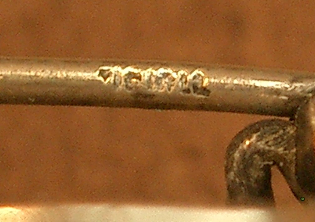 Art Deco Brooch In Silver, Rock Crystal And Turquoise By Theodor Fahrner-photo-3