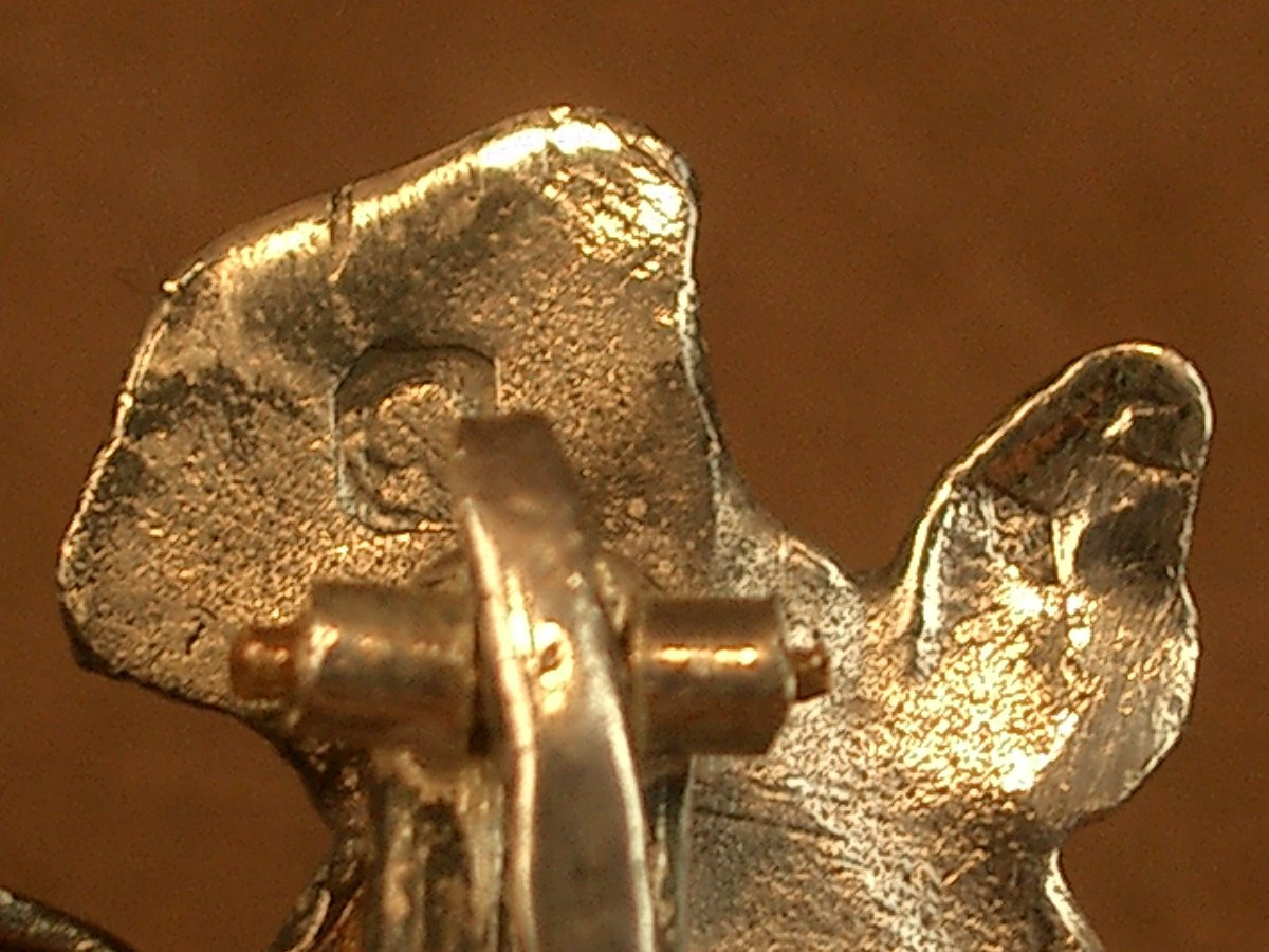 Pair Of Antique Solid Silver Cherub Menu Holders, Minerva Hallmark -photo-3